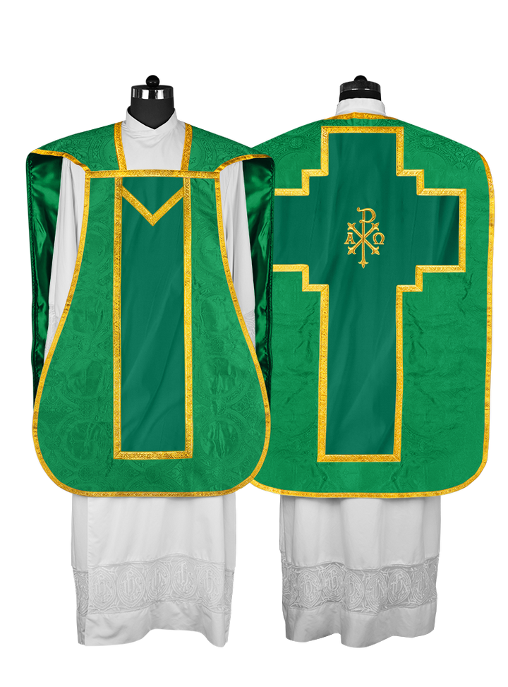 Fiddleback with spiritual motif