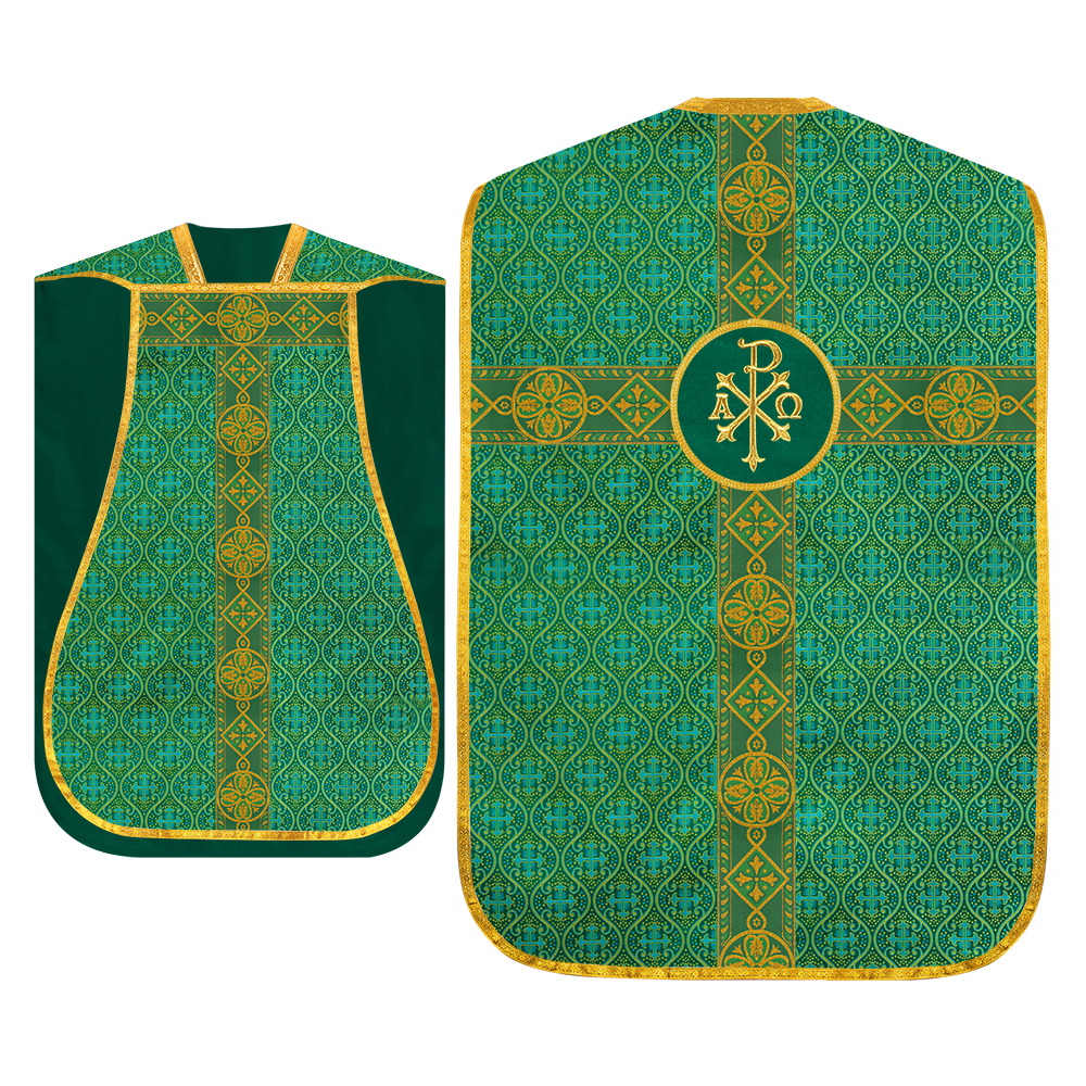 Embroidered Roman Chasuble Vestment