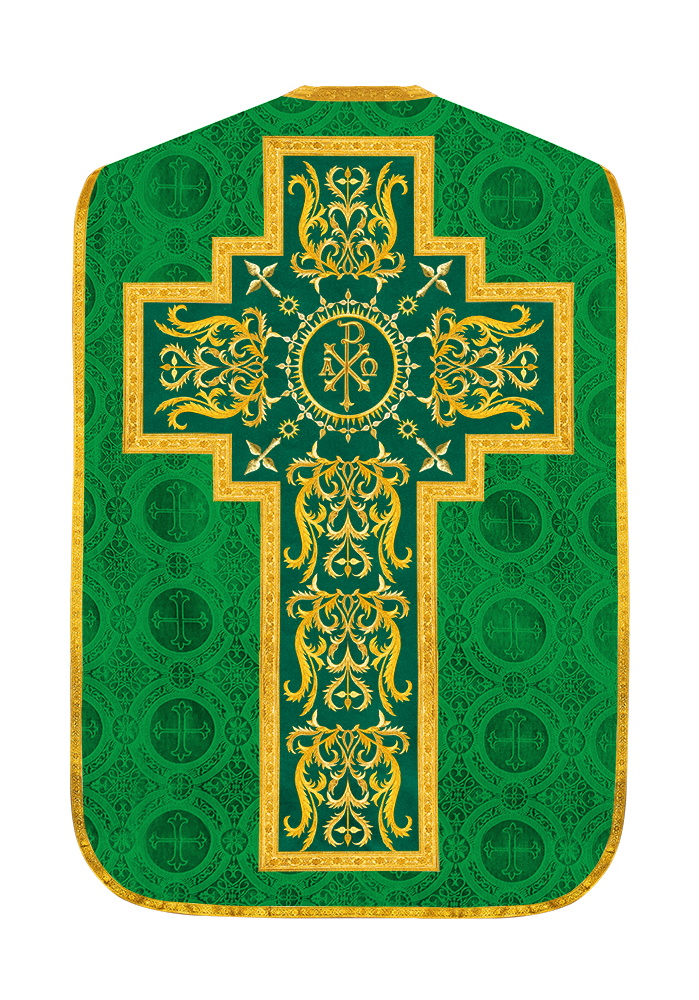 Roman Chasuble with matching stole