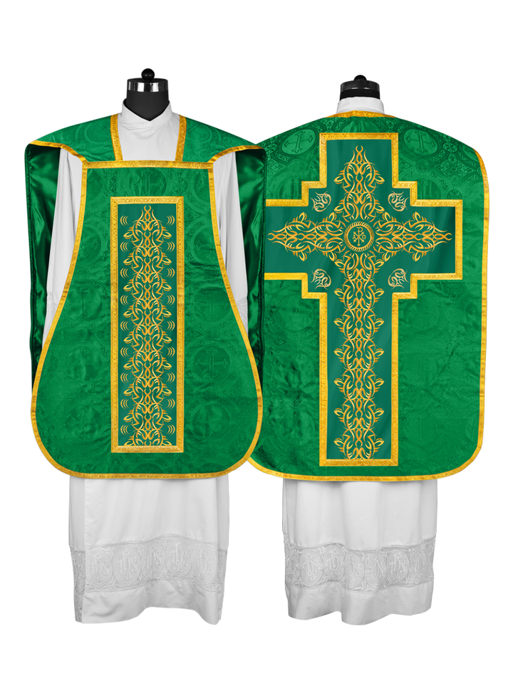 Fiddleback vestment with stole