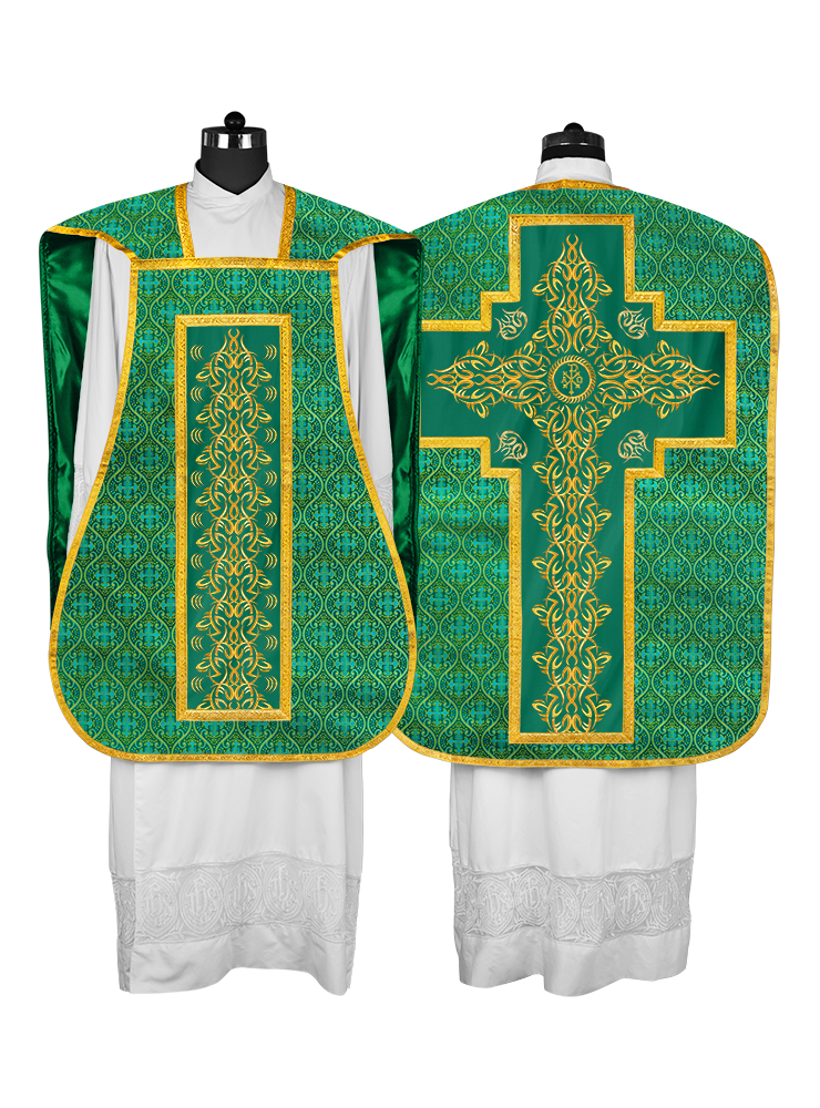 Fiddleback vestment with stole