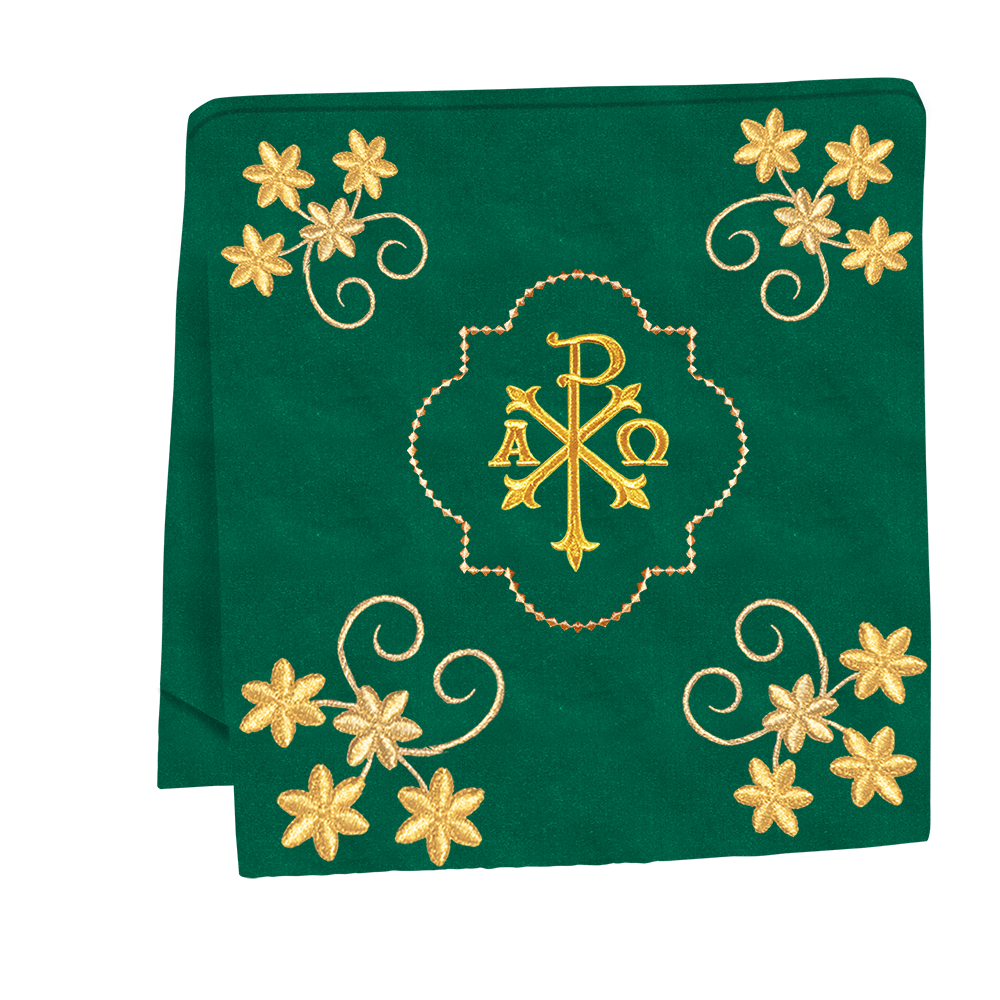 Altar Cloth with Fine Embroidery and Spiritual Motif
