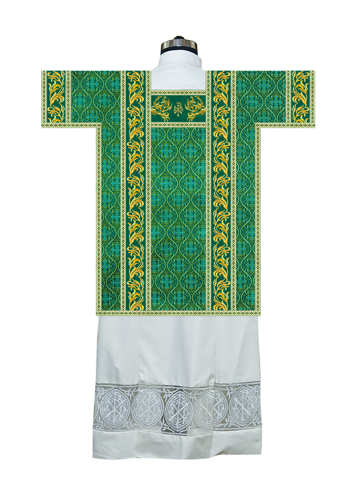 Tunicle Vestment with Woven Braids