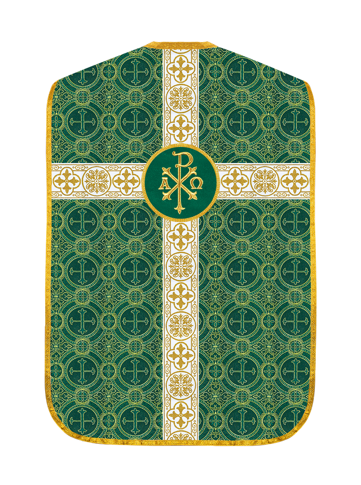 Roman Catholic Chasuble with Spiritual Motif