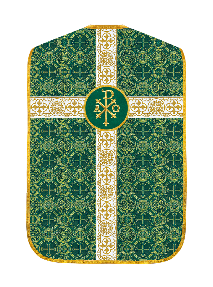 Roman Catholic Chasuble with Spiritual Motif