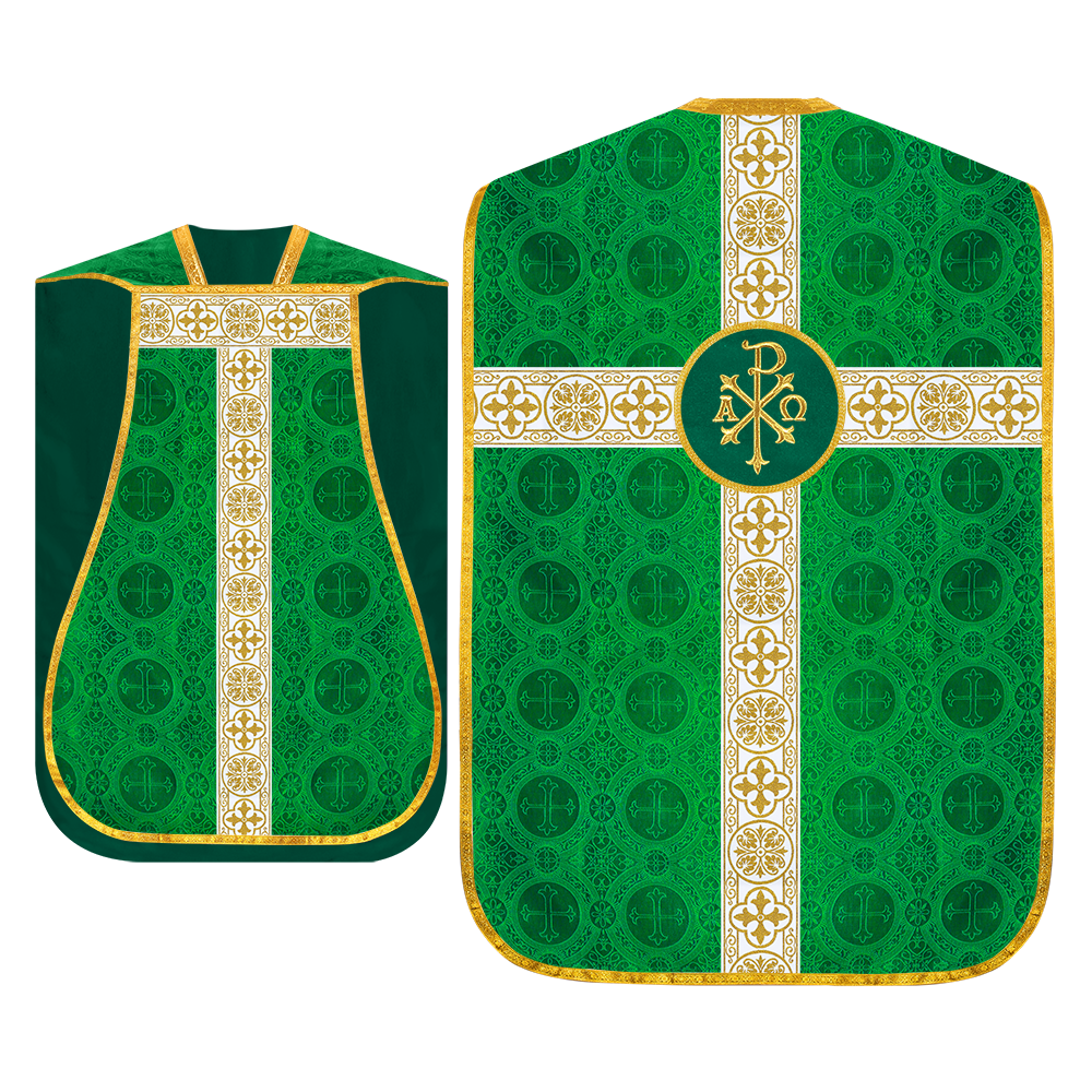 Roman Catholic Chasuble with Spiritual Motif