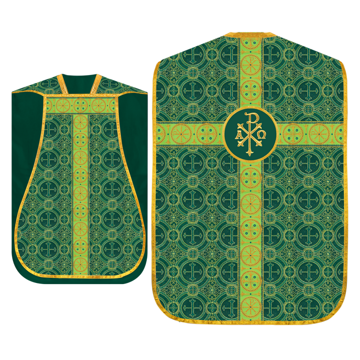 Roman Chasuble with Adorned Orphrey