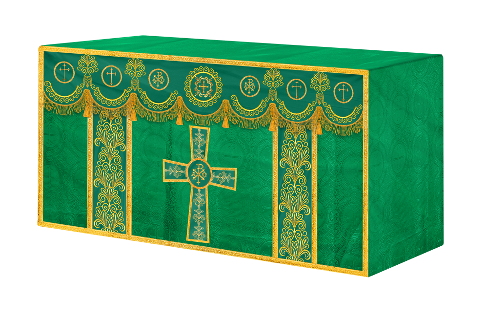 Altar Cloth with Liturgical Motif