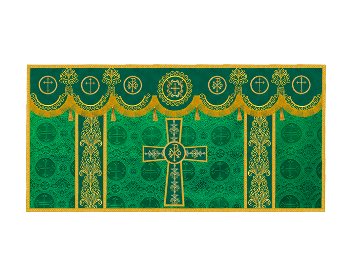 Altar Cloth with Liturgical Motif