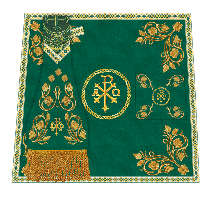 Grapes Embroidery Mass set with Motif