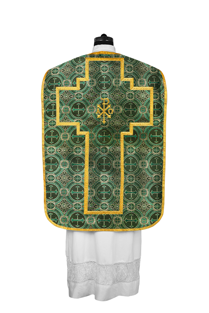 Roman Chasuble with adorned motif