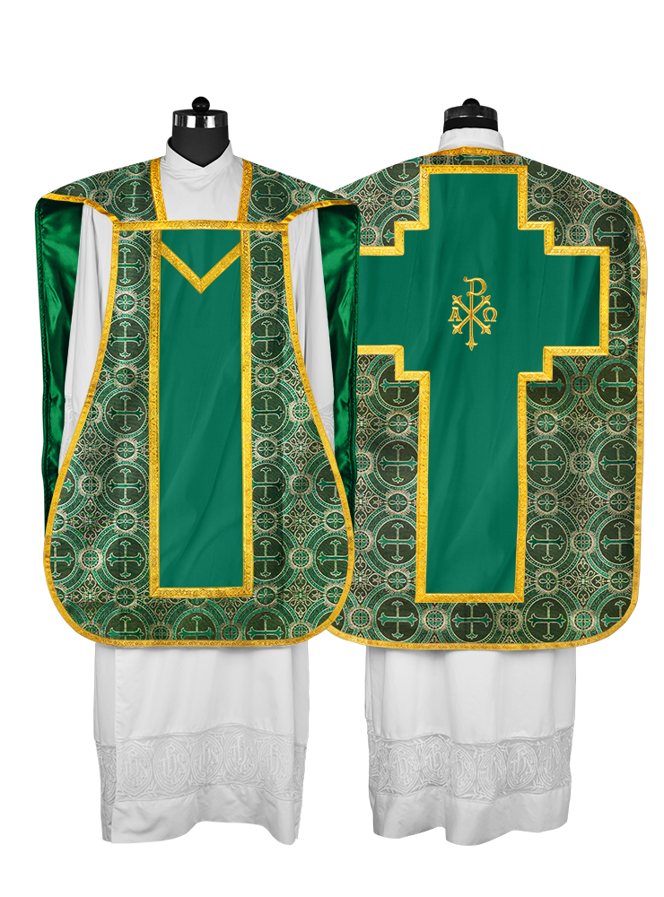 Fiddleback with spiritual motif