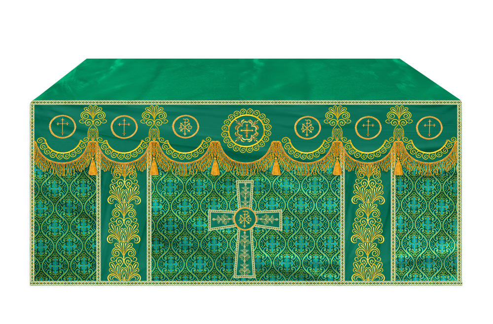 Altar Parament with Motif and Trims