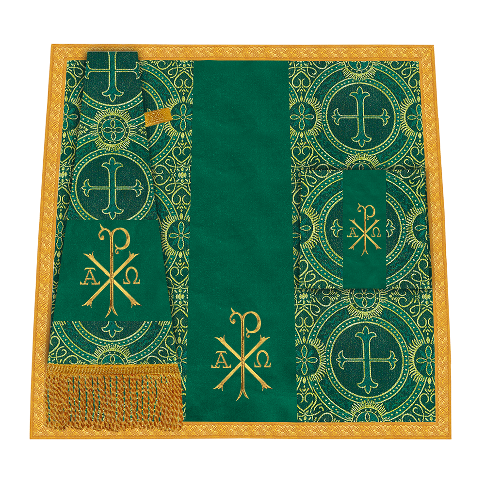 Liturgical Altar Mass Set with adorned motif