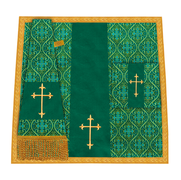 Gothic Highline Mass set Vestments with Orphrey