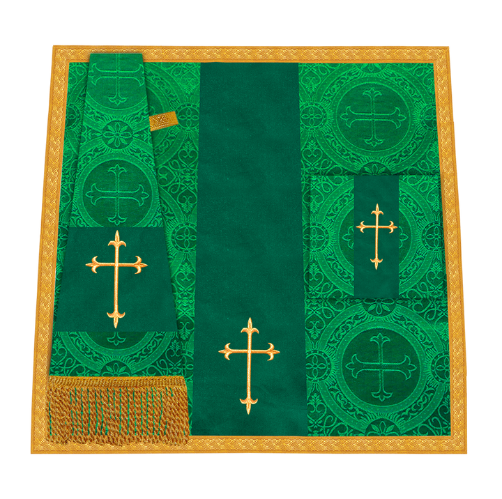 Gothic Highline Mass set Vestments with Orphrey