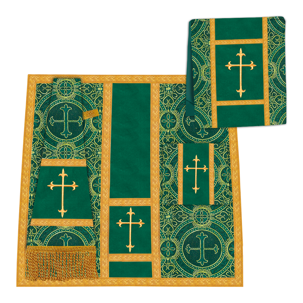 Gothic Chasuble with Spiritual Motif