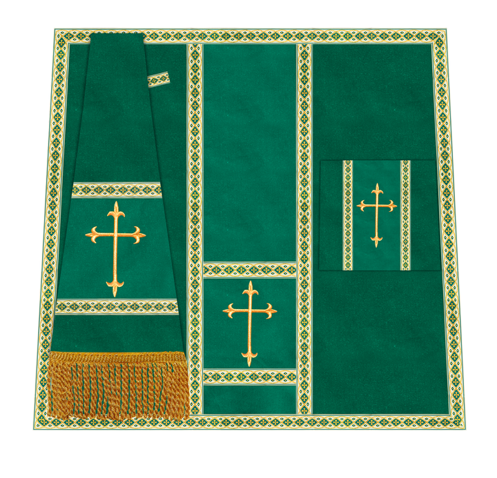 Liturgical Mass set with Cross