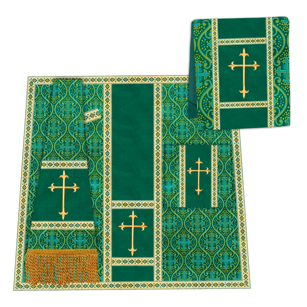 Gothic Chasuble with Western Cross Motif