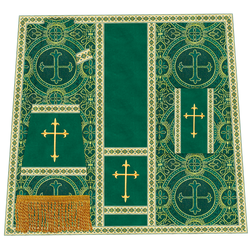 Liturgical Mass set with Cross