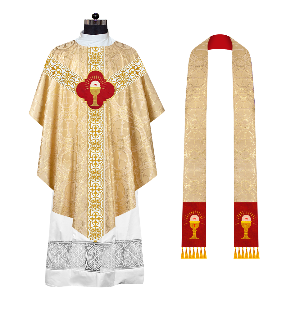 Traditional Liturgical Pugin Chasuble Vestments