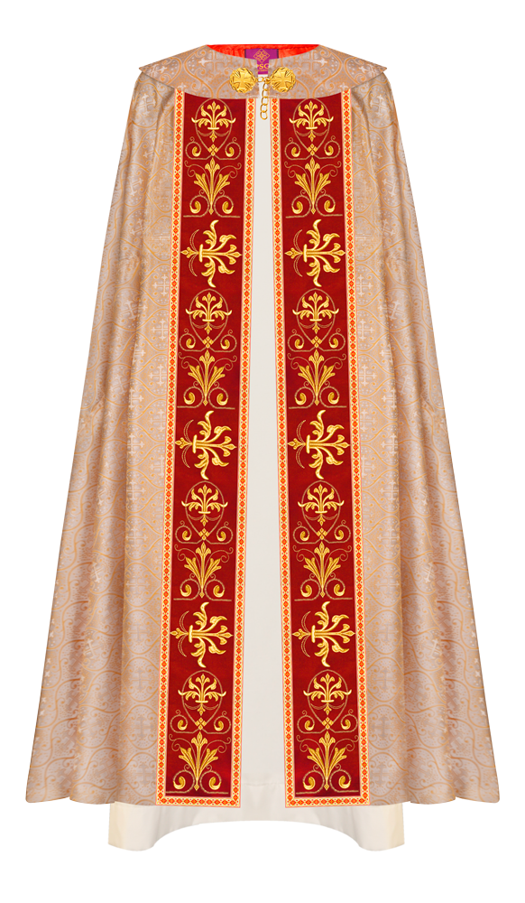 Gothic Cope Vestments With Colour Trims