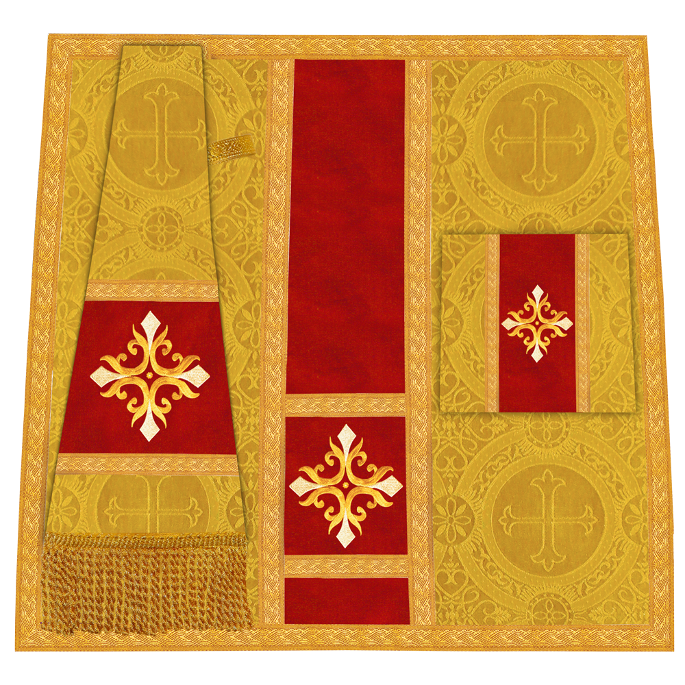 Mass set with Spiritual Cross