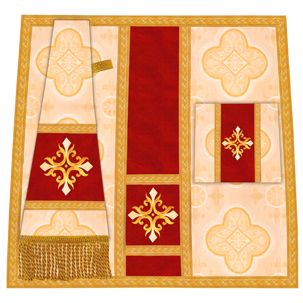 Mass set with Spiritual Cross