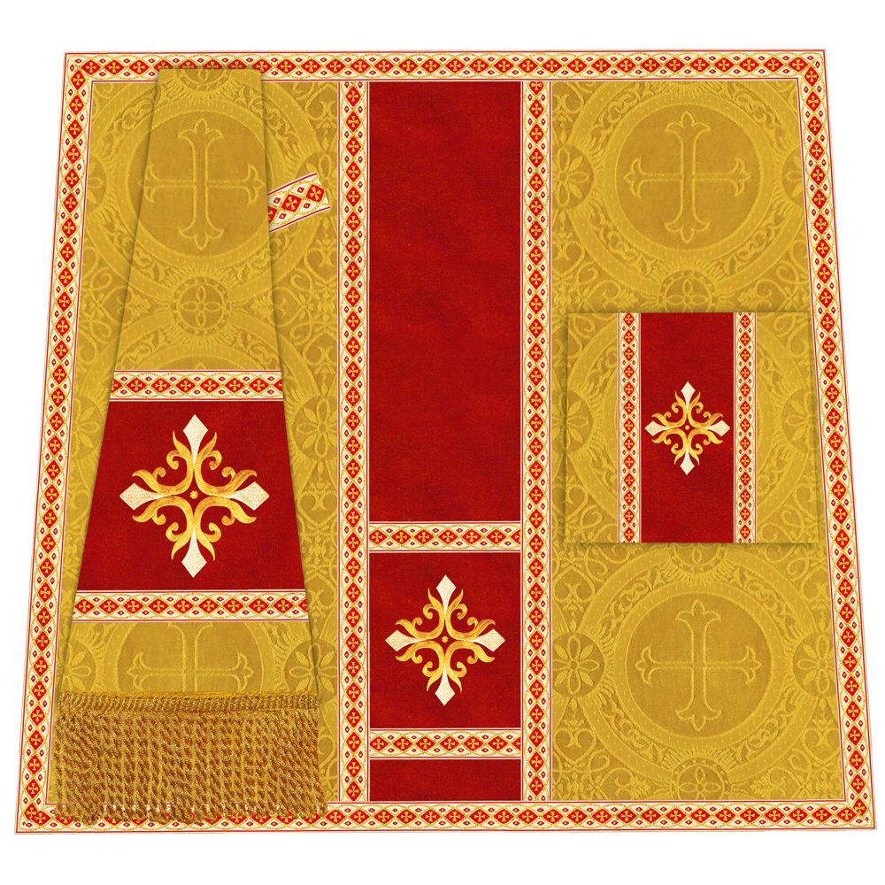 Liturgical Mass set with Cross