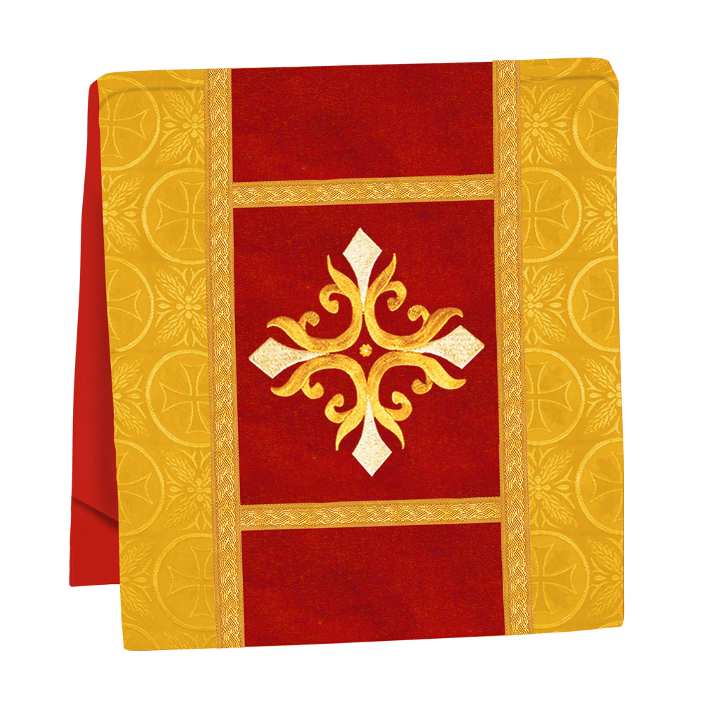 Handcrafted Altar Mass Set with Embroidered Motif