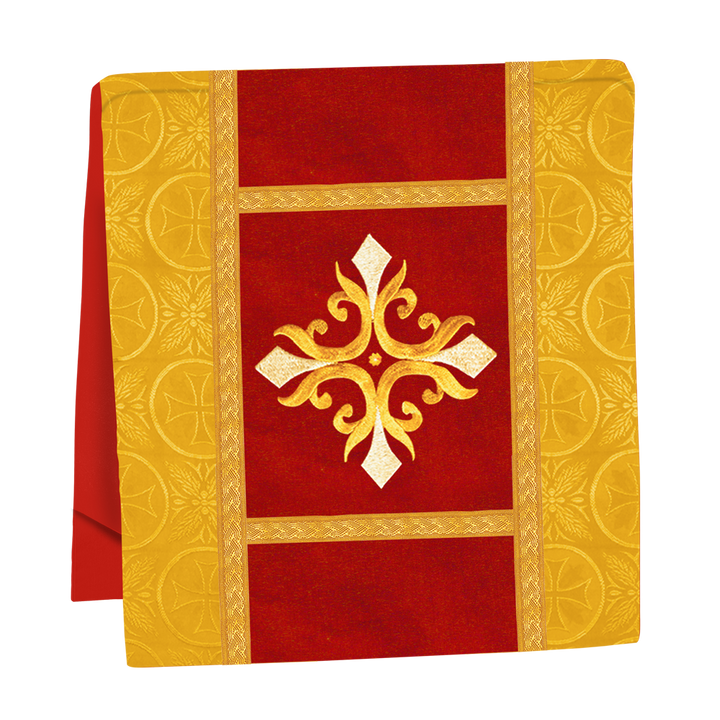 Handcrafted Altar Mass Set with Embroidered Motif