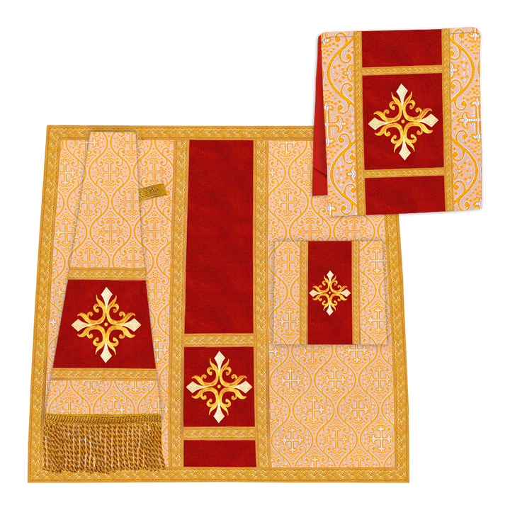 Gothic Cope with embroidered cross