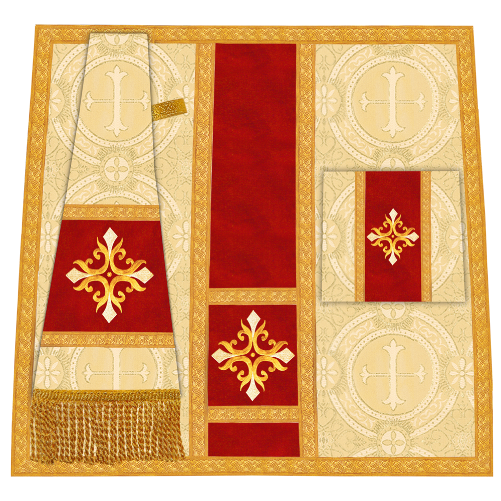 Mass set with Spiritual Cross