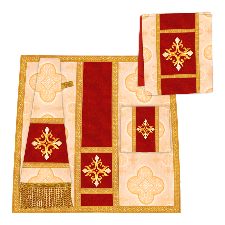 Gothic Cope with embroidered cross