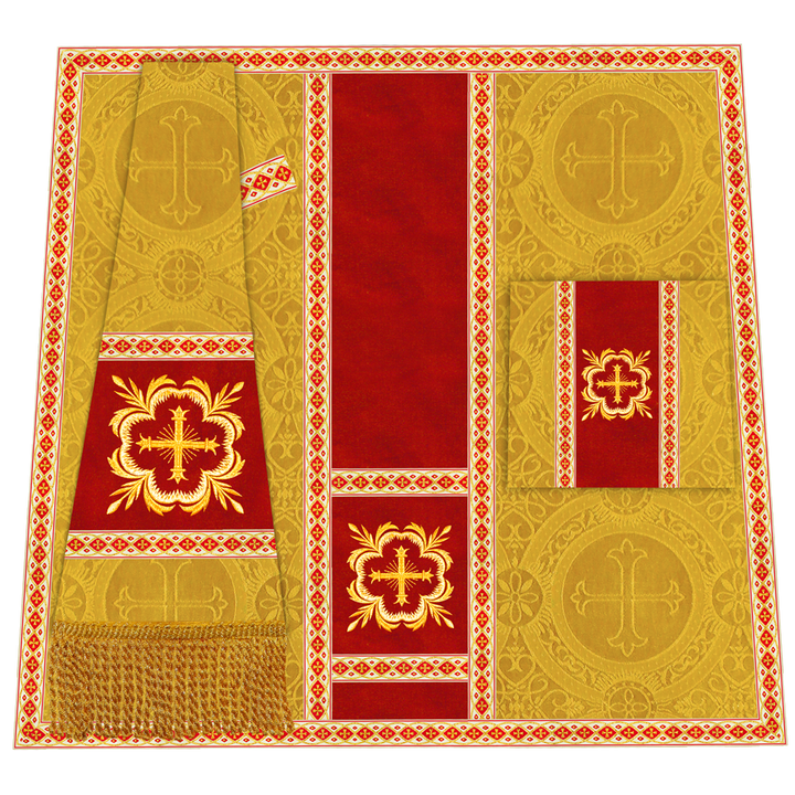 Liturgical Mass set with Cross