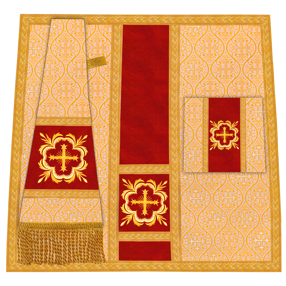 Mass set with Spiritual Cross