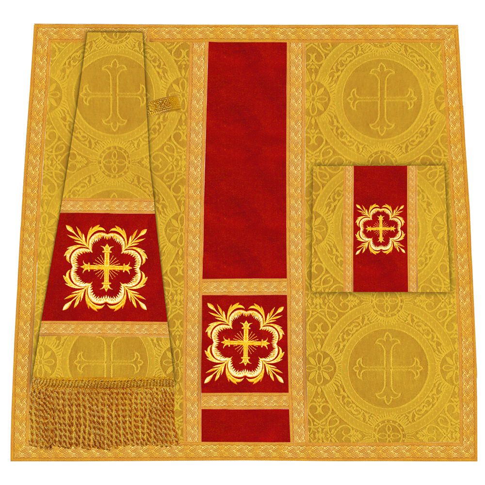 Mass set with Spiritual Cross