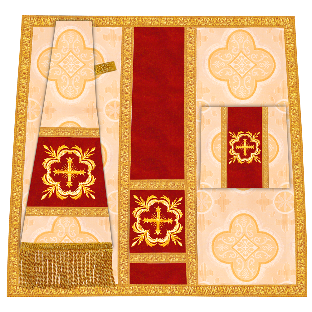 Mass set with Spiritual Cross