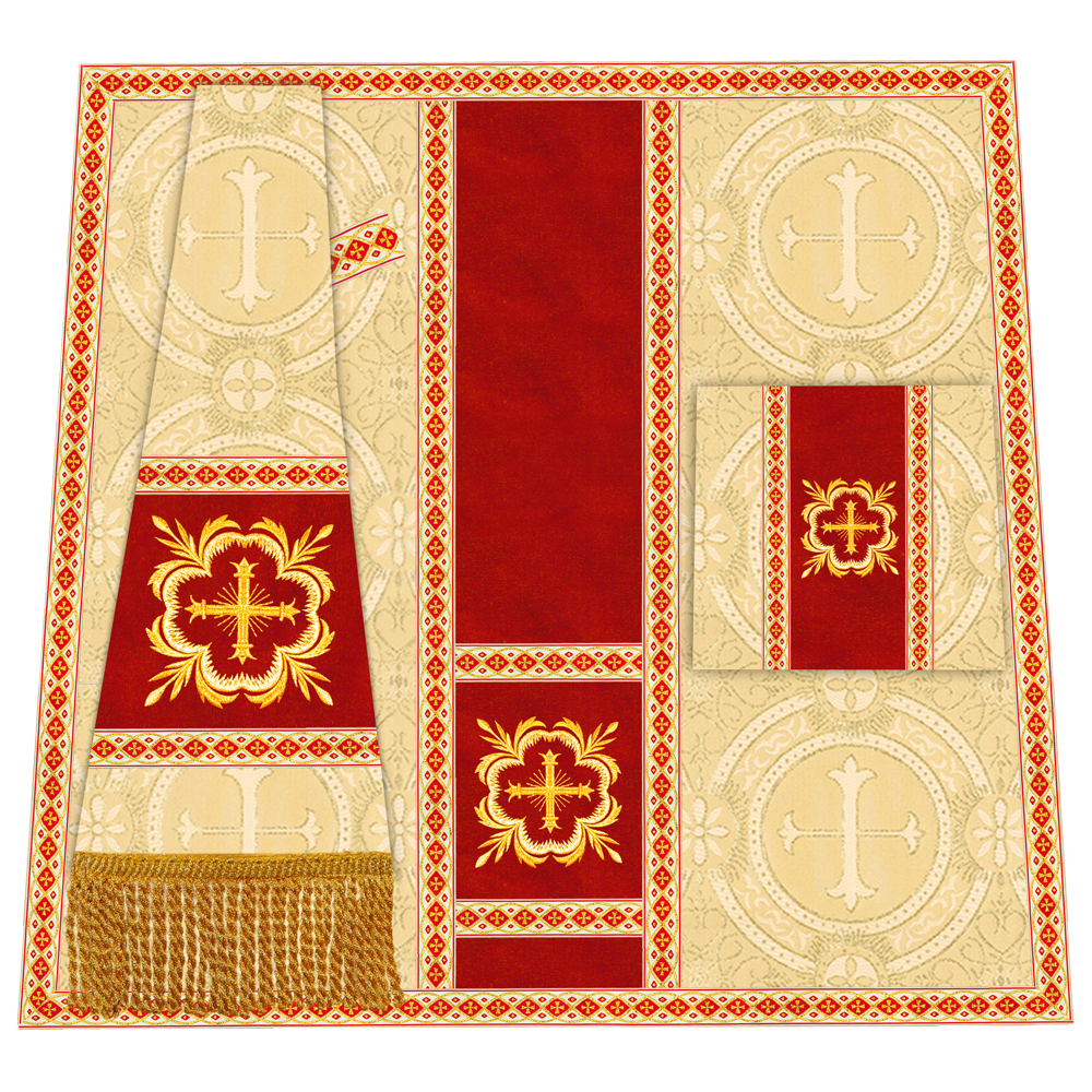 Liturgical Mass set with Cross