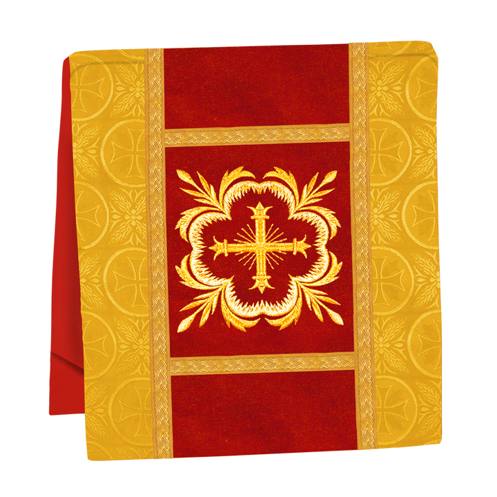 Handcrafted Altar Mass Set with Embroidered Motif