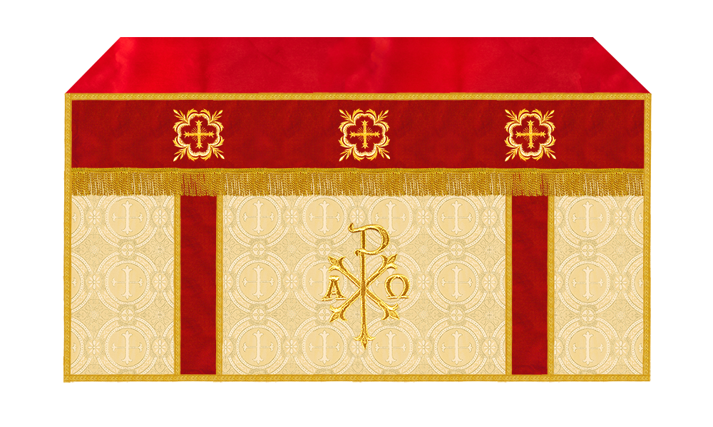 Altar Cloth with Spiritual Cross