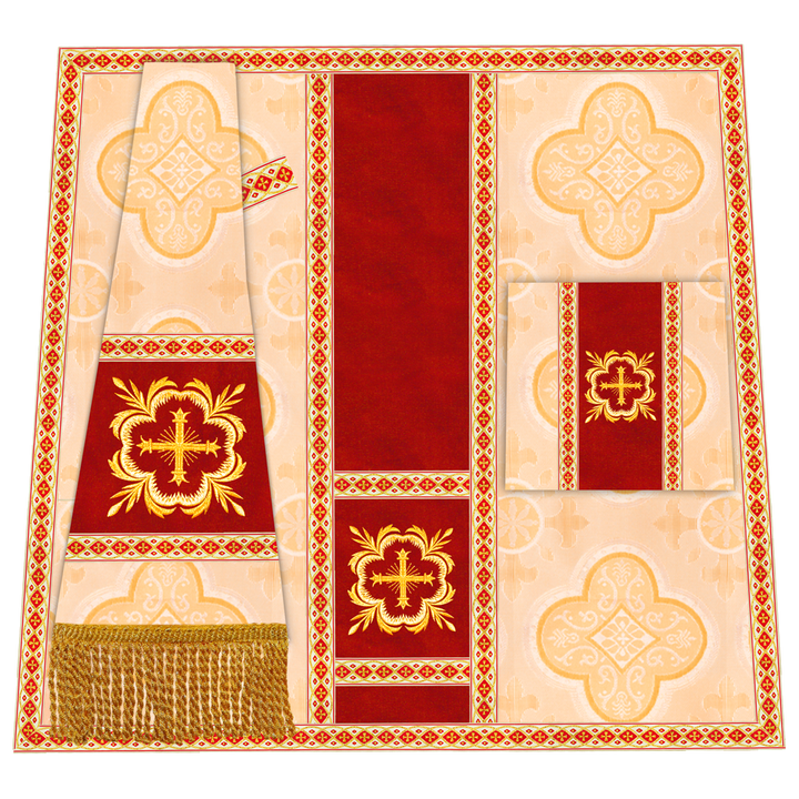 Liturgical Mass set with Cross