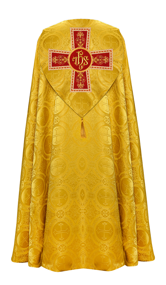 Gothic Cope Vestments With Colour Trims