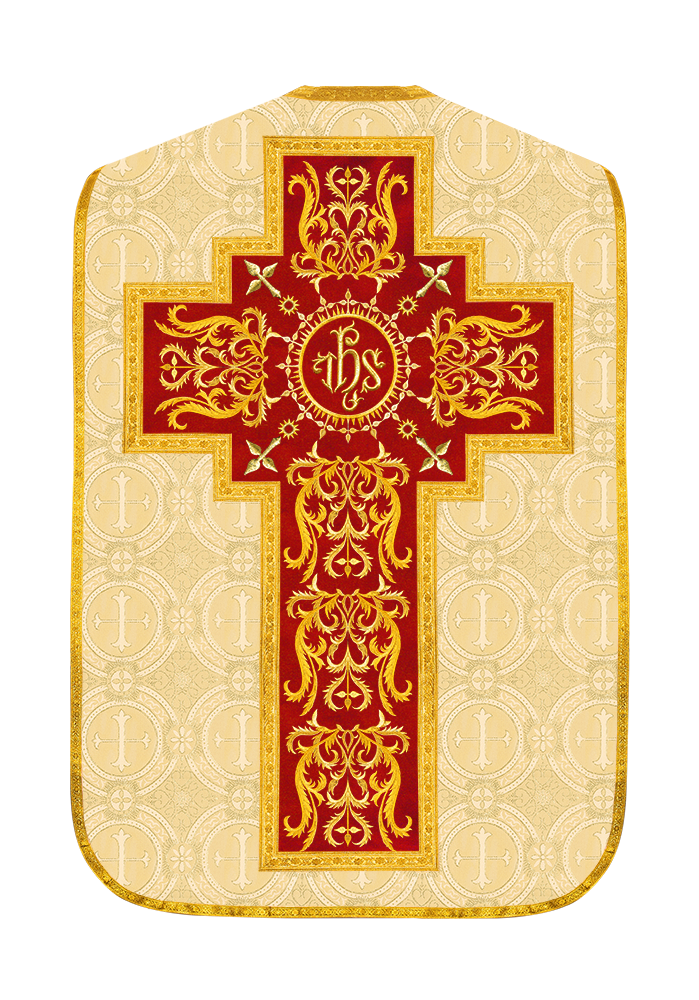 Roman Chasuble with matching stole