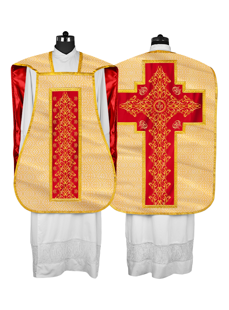 Fiddleback vestment with stole