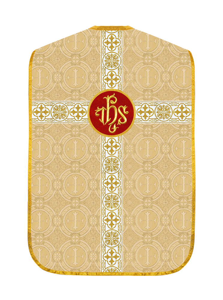 Roman Catholic Chasuble with Spiritual Motif