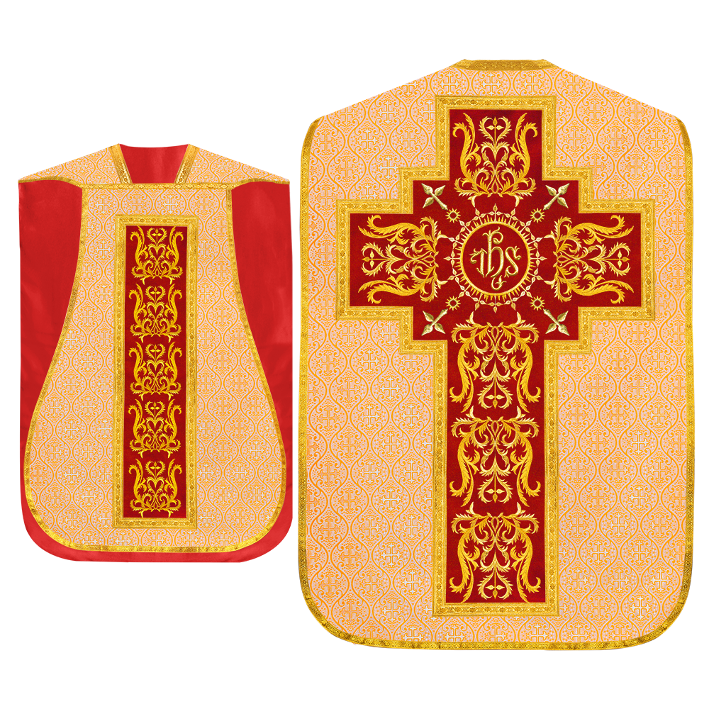 Roman Chasuble with matching stole