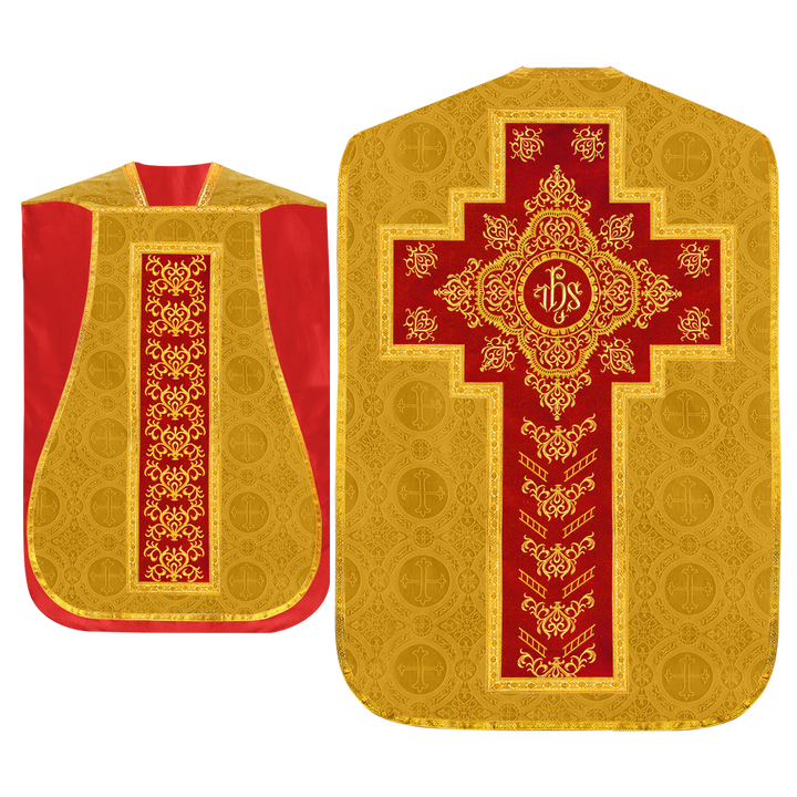 Fiddleback Vestment with Adorned Orphrey