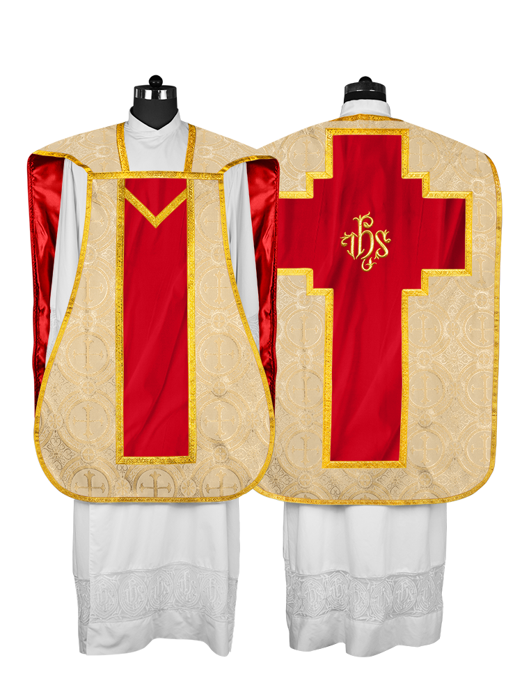 Fiddleback with spiritual motif