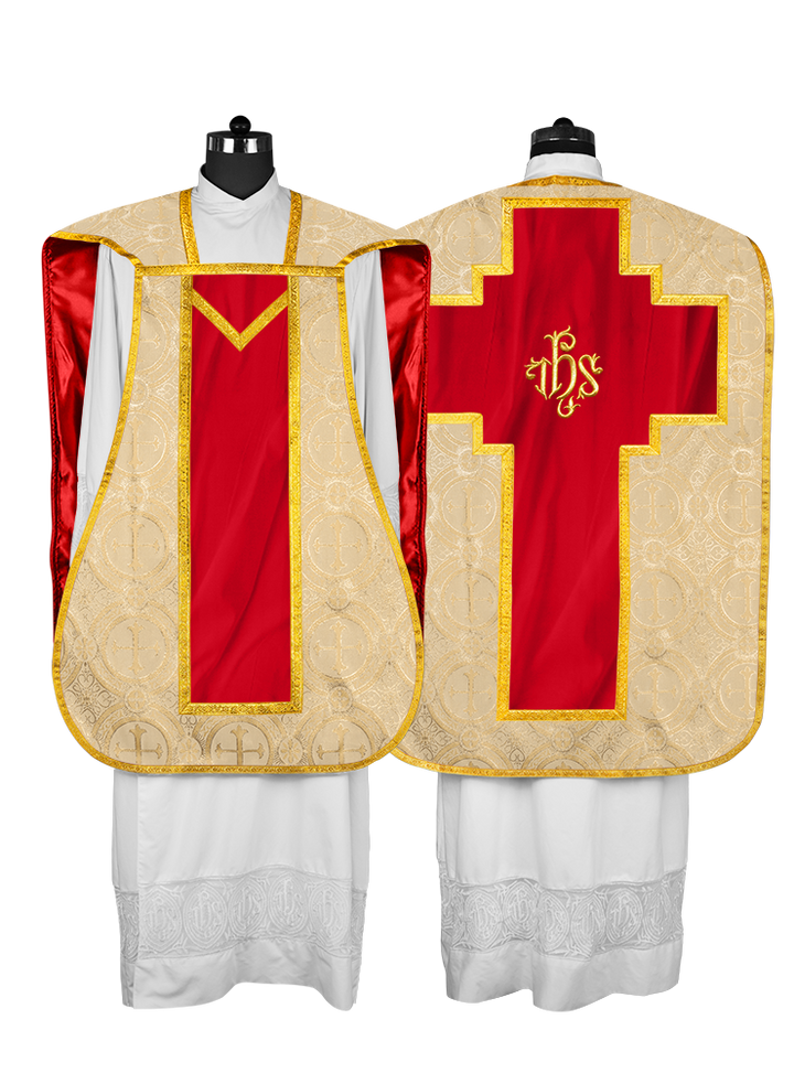 Fiddleback with spiritual motif